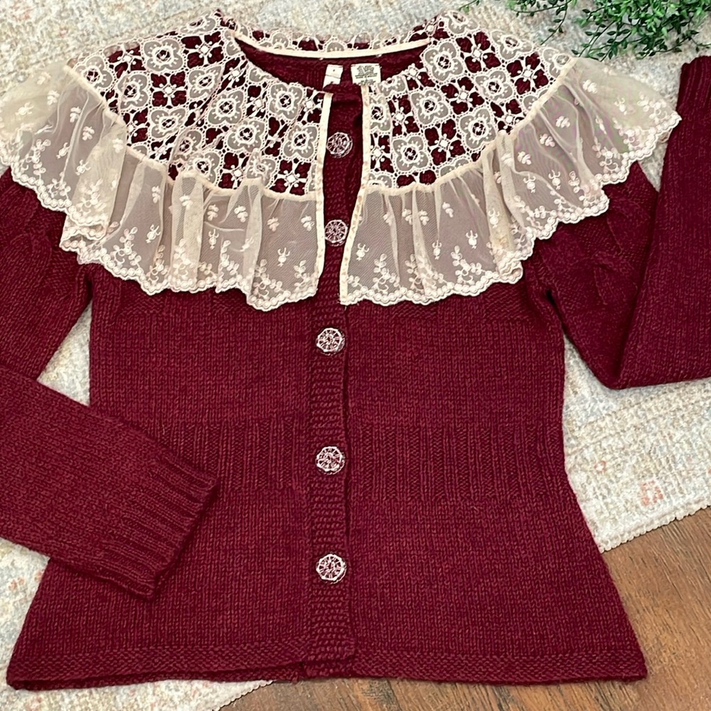 Moth cardigan